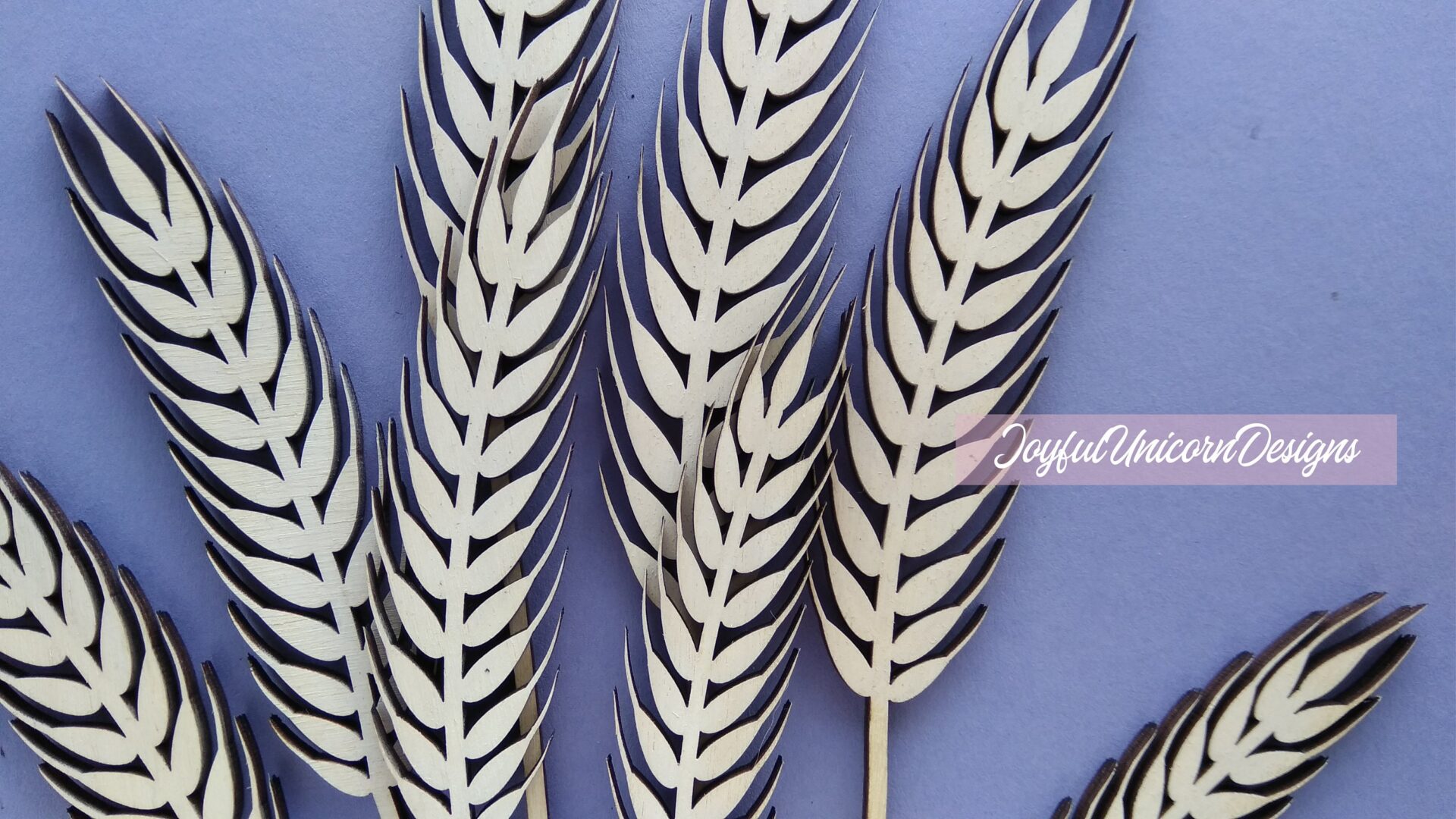 Wheat SVG, Harvest SVG, Grain SVG, Wheat svg Bundle, Laser Cut Plant, Glowforge and Cricut Ready File, Laser Cut File - Image 2