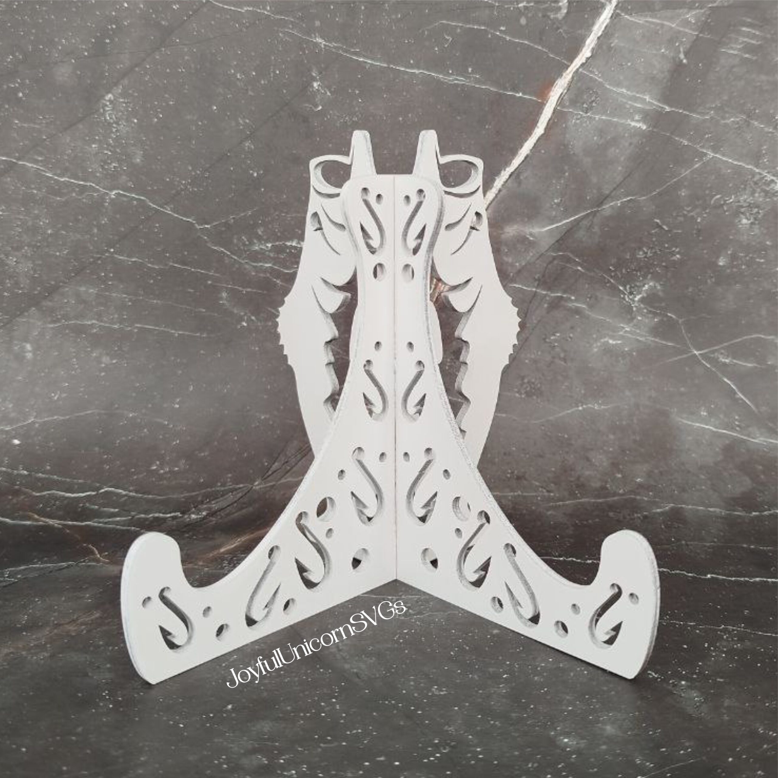 Laser Cut Bass Fish Easel Stand SVG, Father's Day Fishing Gift, Fisherman Gift SVG, Bass Fishing SVG, Grandpa, Uncle Sign, Glowforge, Xtool - Image 4